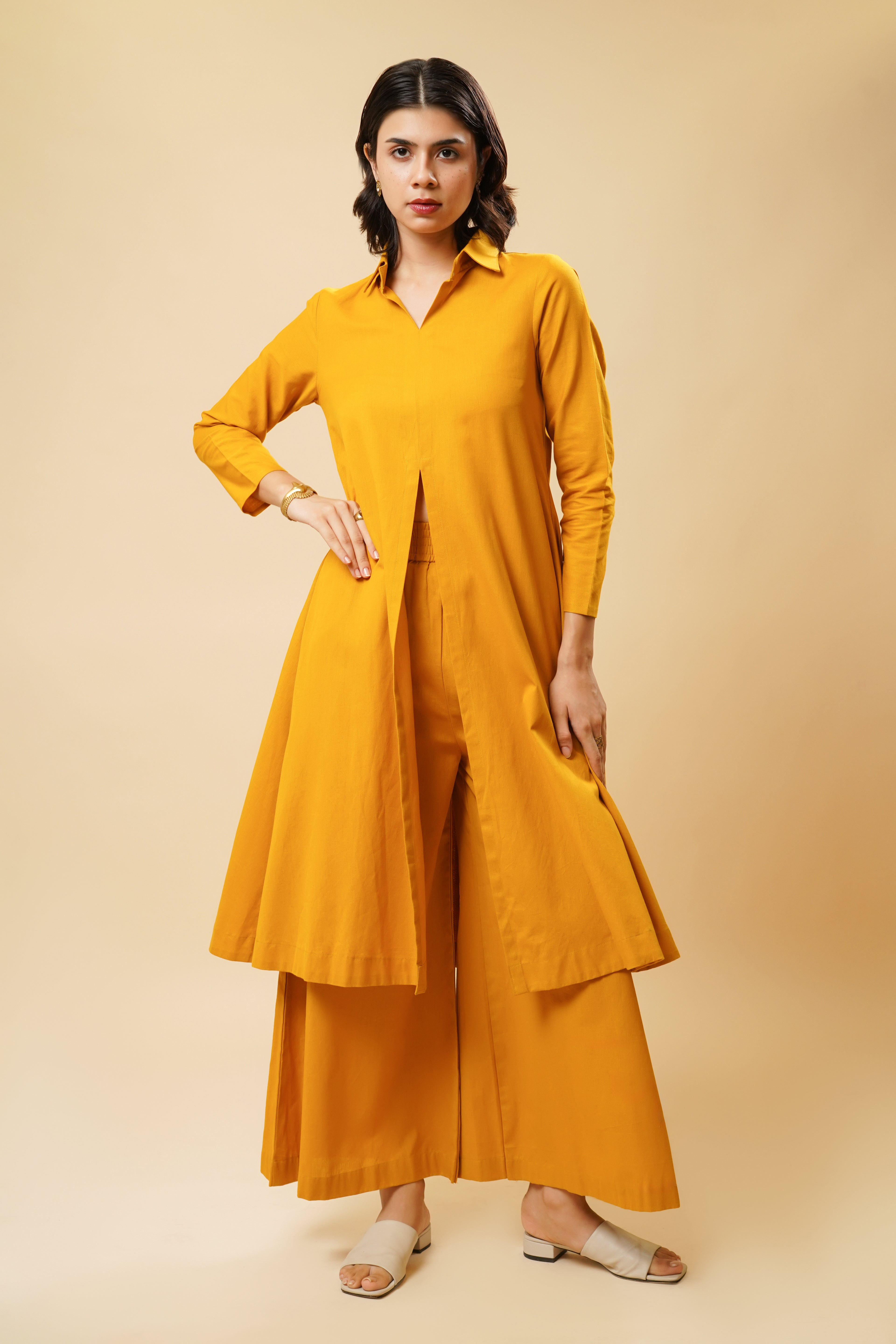 Mid Slit Coords | Mustard