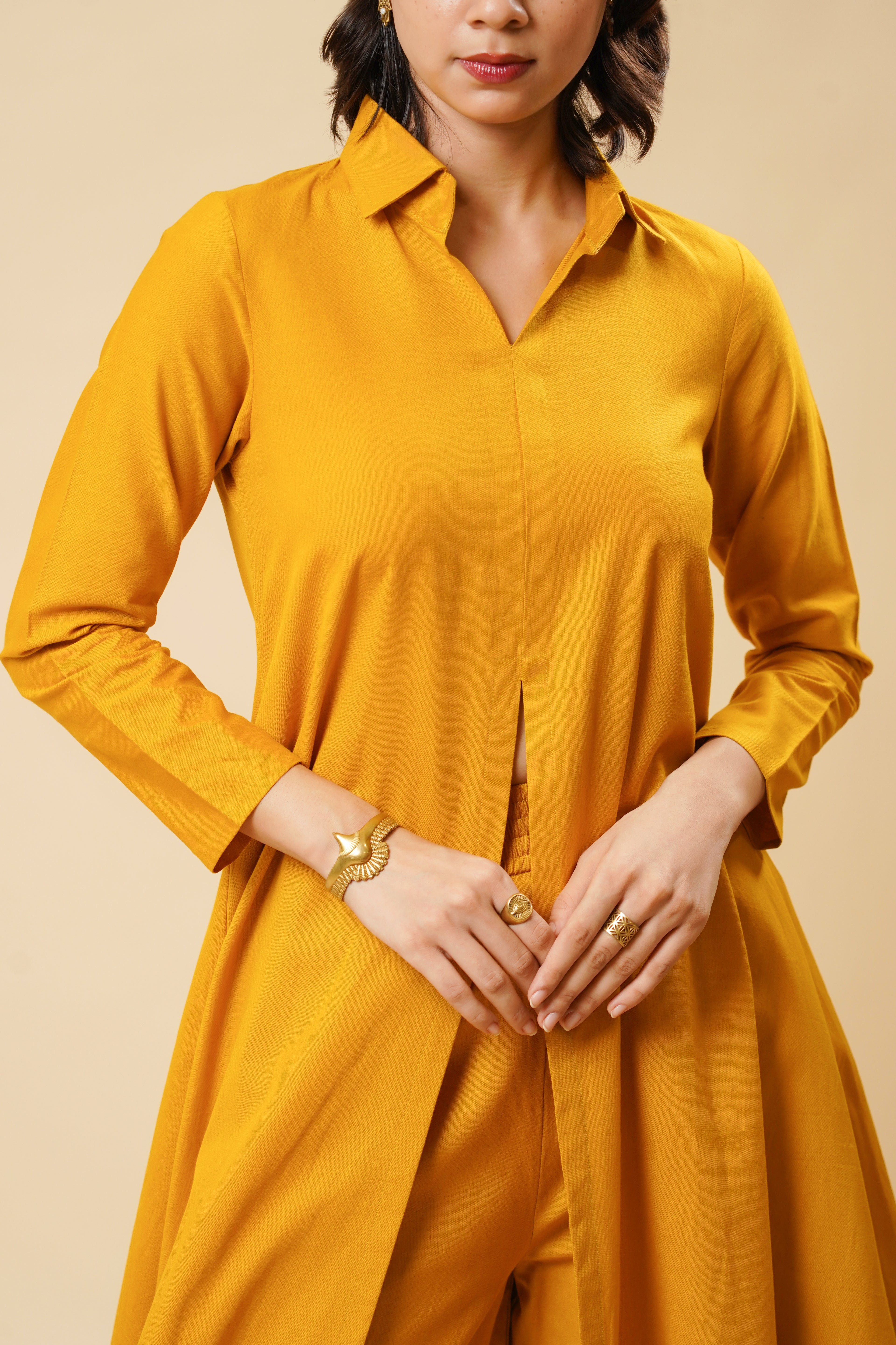 Mid Slit Coords | Mustard