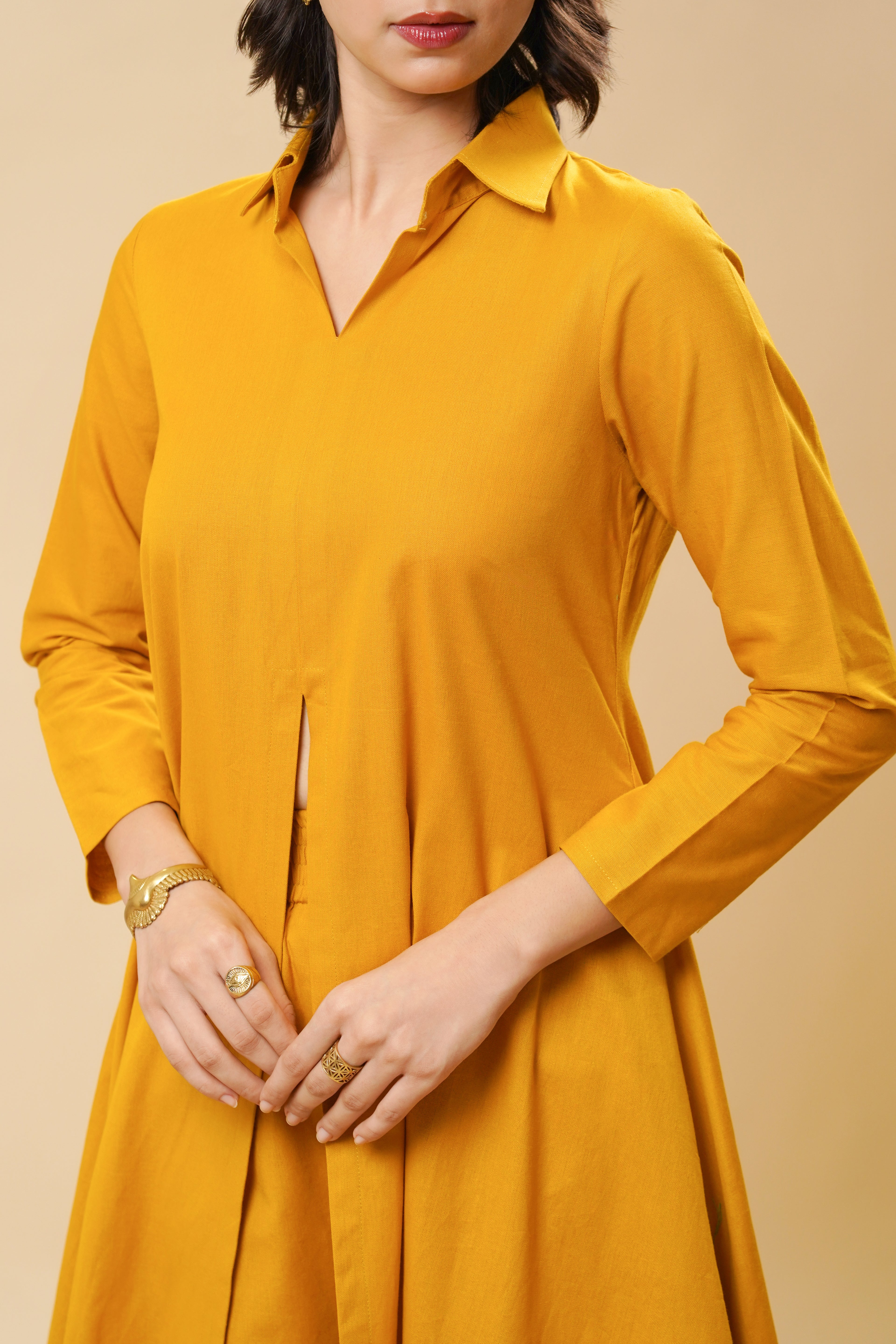 Mid Slit Coords | Mustard