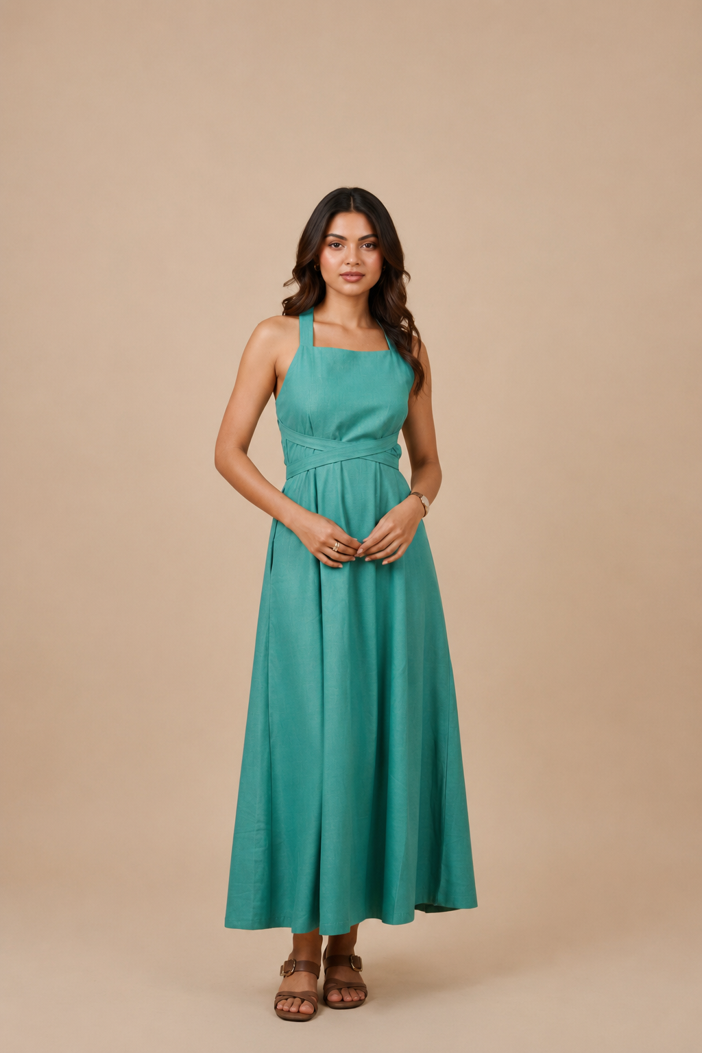 LILY LINEN DRESS