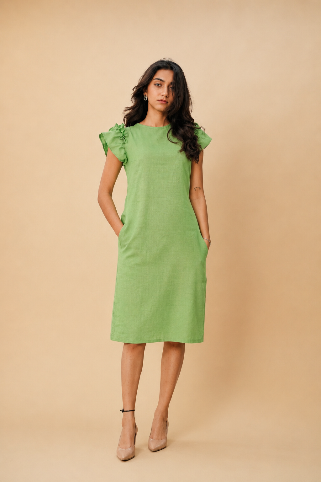 JASMINE LINEN DRESS