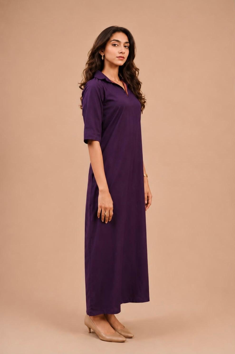 Moonwine Shirt Dress