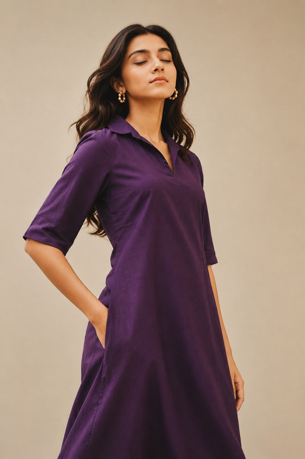Moonwine Shirt Dress
