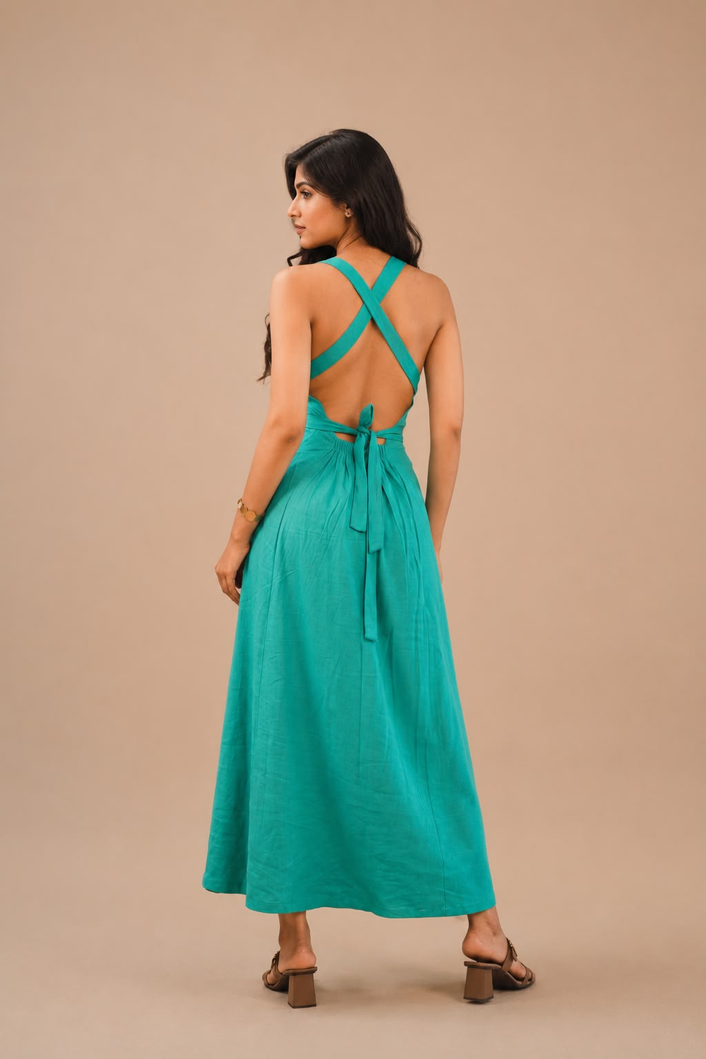 LILY LINEN DRESS