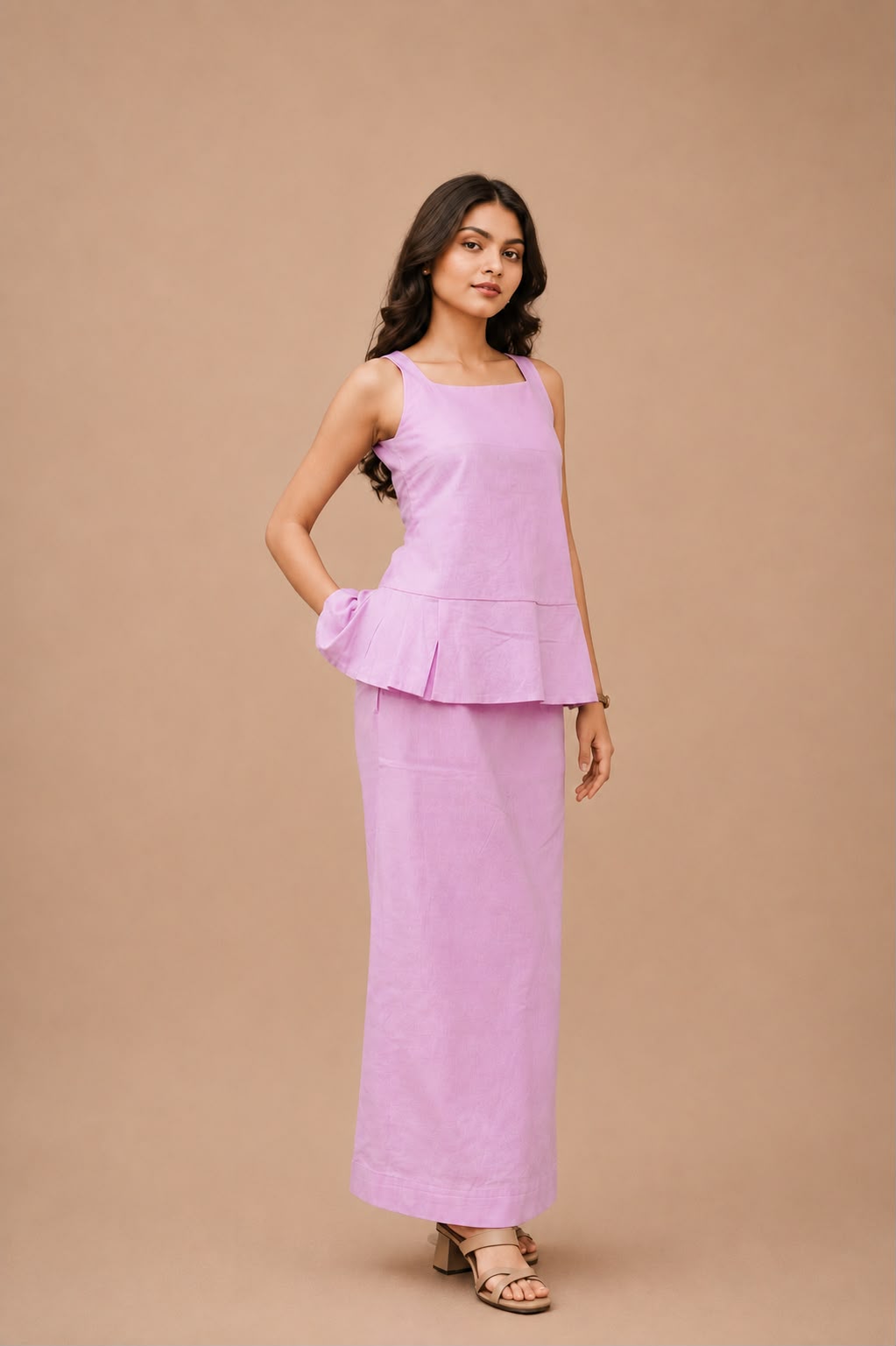 LILAC BLOSSOM SKIRT SET