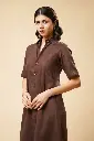 LINEN SHIRT DRESS